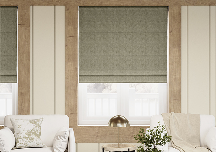 Arundel, Fawn - Twist&Fit Roman Blind - Image 3
